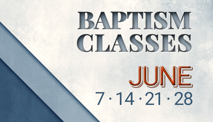 event - Baptism Classes