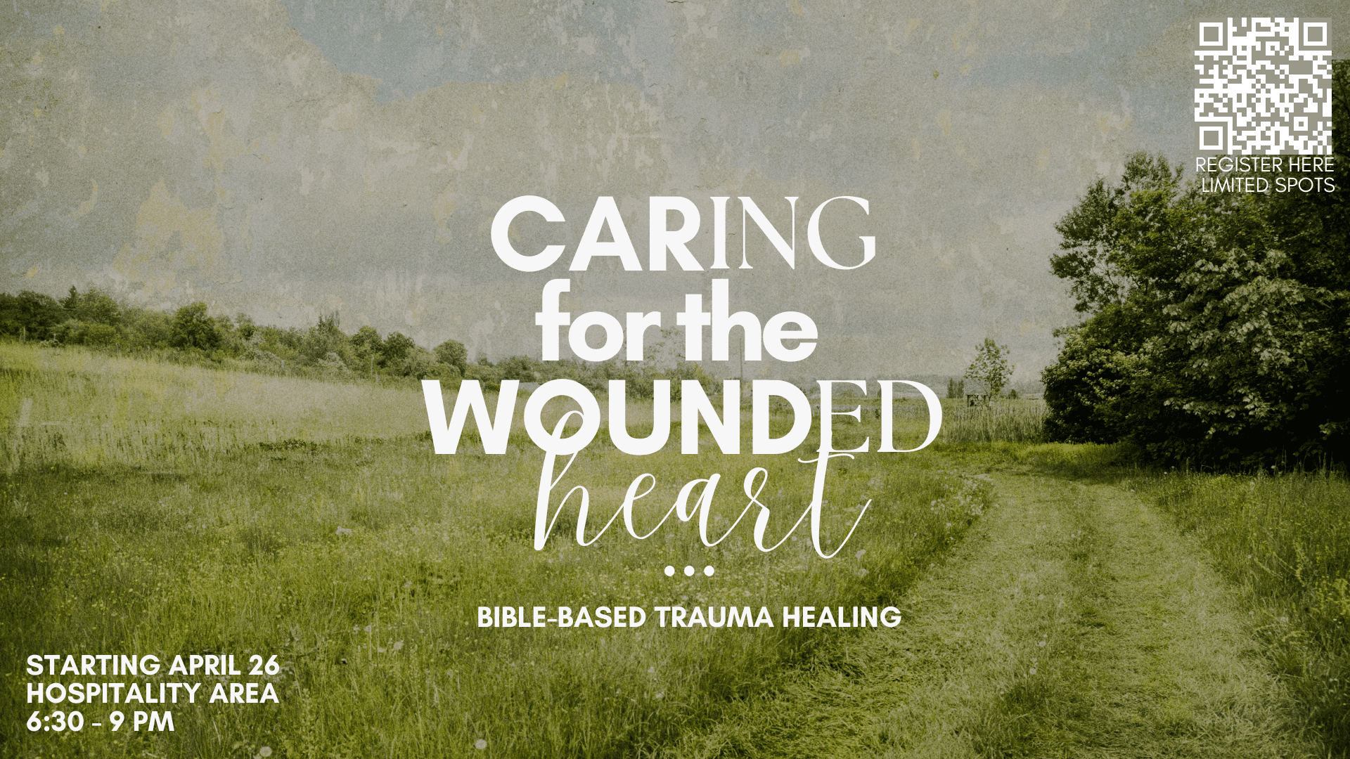 Caring for the wounded bible study