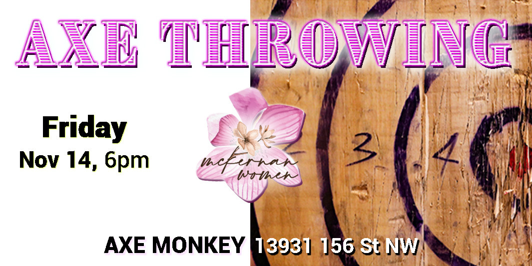 McKernan Women Axe Throwing