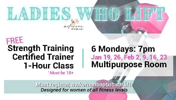 mckernan ladies who lift