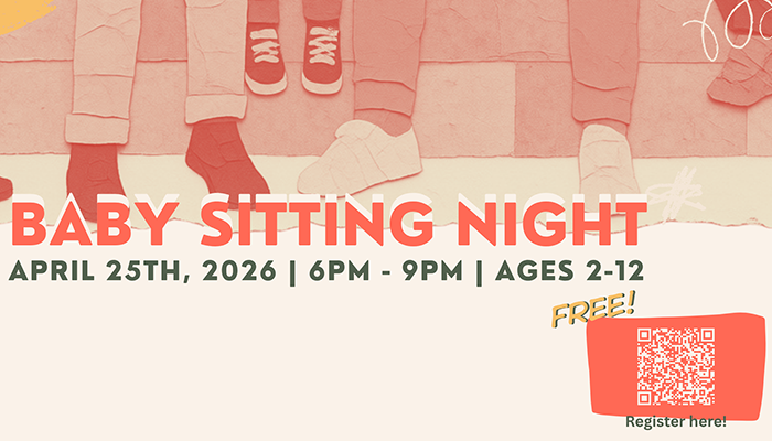 mckernan free babysitting april 25