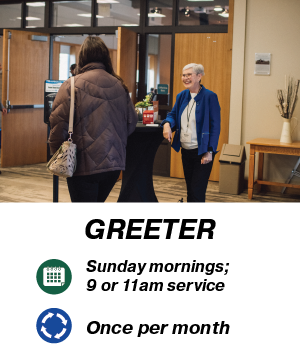 greeter button