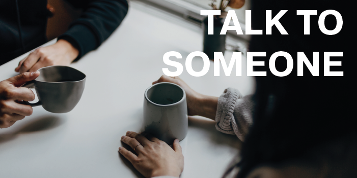 Talk to Someone button