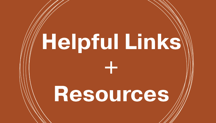 Helpful links and Resources button